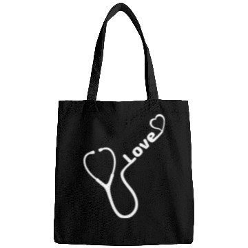 Discover Stethoscope Love Medical Affection Bags