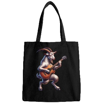 Discover Cool Goat Guitarist E-Guitar Design Bags