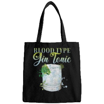 Discover Blood Type gin and Tonic Bartender Bags
