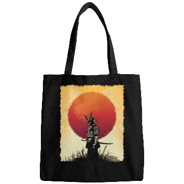 Discover Samurai Japan Fighter Japanese Art Bags