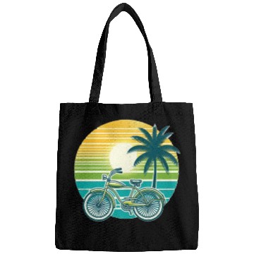 Discover Retro Bike and Palm Tree Bags