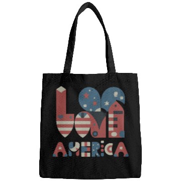 Discover I Love America Bags