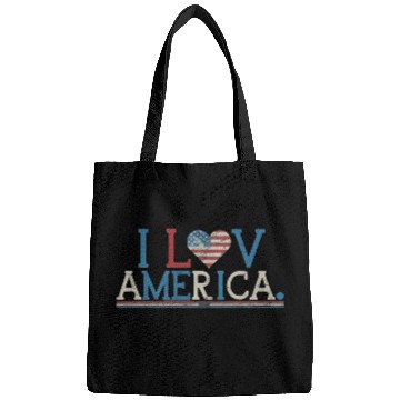 Discover I Love America Bags