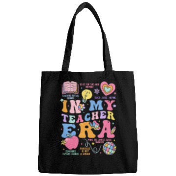 Discover In My Teacher Era Bags