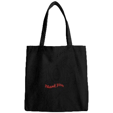 Discover Mom Thank you artwork Bags