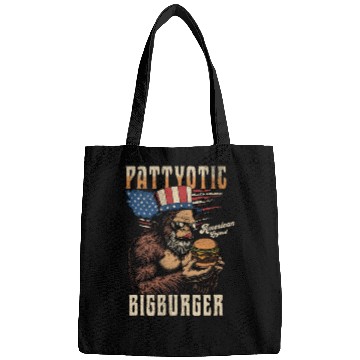 Discover Bigfoot Pattyotic Bigburger Bags
