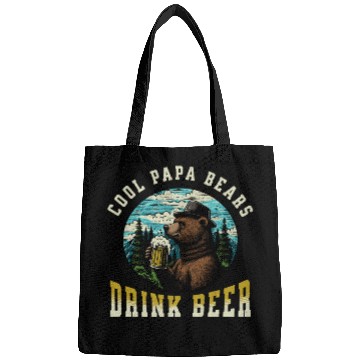 Discover Cool Papa Bears Drink Beer Bags