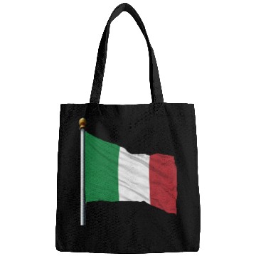 Discover italy flag Bags