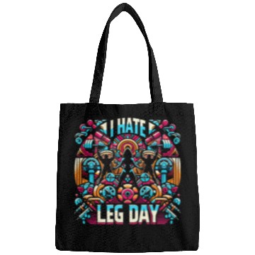 Discover I Hate Leg Day 37 Bags