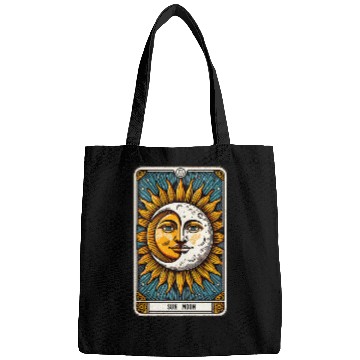 Discover Tarot Card Sun Moon Bags