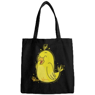 Discover funny yellow Canary Bird Bags