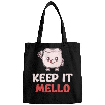 Discover Keep It Mello Marshmallow Puns Cocoa RV Mountain Bags
