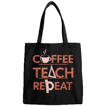 Discover Coffee Teach Repeat Bags