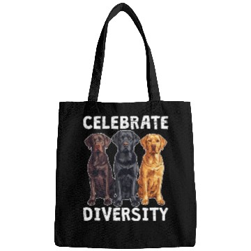 Discover Labrador CELEBRATE DIVERSITY Labrador Owner Bags