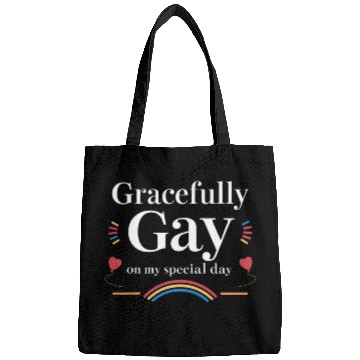 Discover Birthgay Gay Pride Flag Pride Month Equal Rights Bags