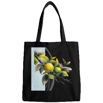 Discover Green and yellow lemon Bags