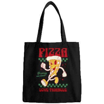 Discover Pizza Love Triangle Bags