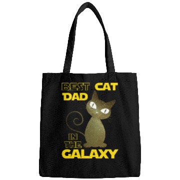 Discover Galaxy Cat Best Cat Dad Bags