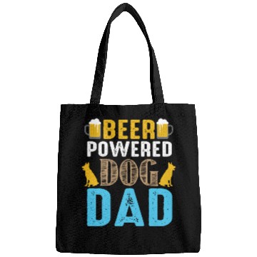Discover Bear powered dog dad Bags