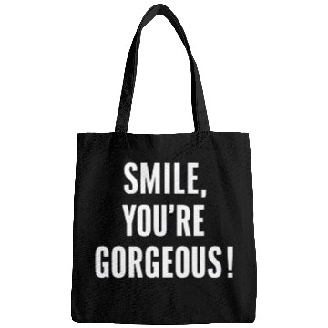 Discover Smile You're Gorgeous Positive Affirmation Bags