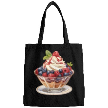 Discover Fruity Raspberries and Blueberries Parfait Sundae Bags