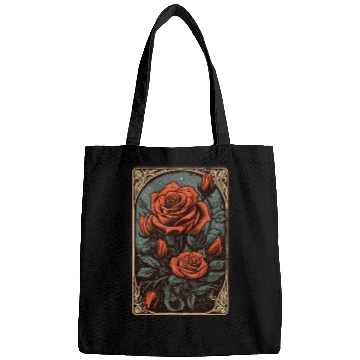 Discover Rose Tarot Card Reader Astrology Occult Bags