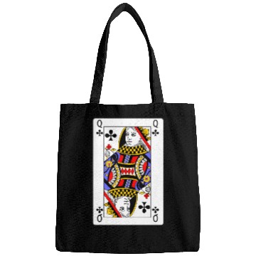 Discover Queen of Clubs Playing Card Bags