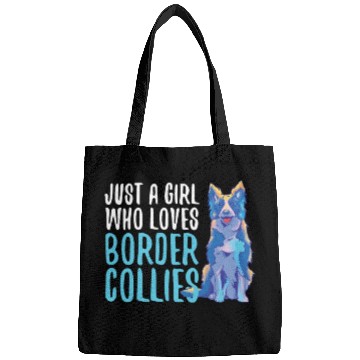 Discover Unique Border Collie Design For Dog Enthusiasts Bags