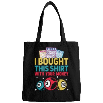 Discover I Bought This With Your Money Bingo Bags