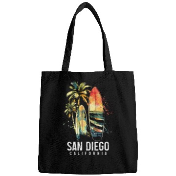 Discover San Diego California Surf Surfer Gift Bags