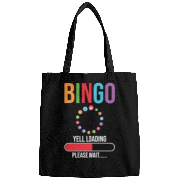 Discover Funny Bingo Yell loading Bingo night Bags