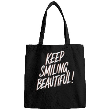 Discover Keep Smiling Beautiful Positive Affirmation Bags