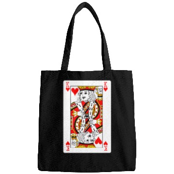 Discover King of Hearts Playing Card Bags