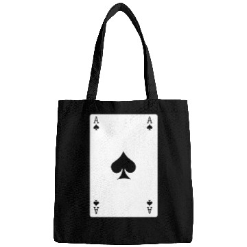 Discover Spades Ace playing card Bags
