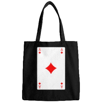 Discover Diamonds Playing card ace Bags