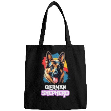 Discover Cool german shepherd design Bags