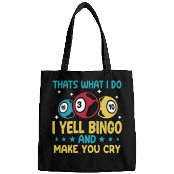 Discover Funny Bingo Player Bags