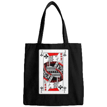 Discover Jack Playing card clover Bags