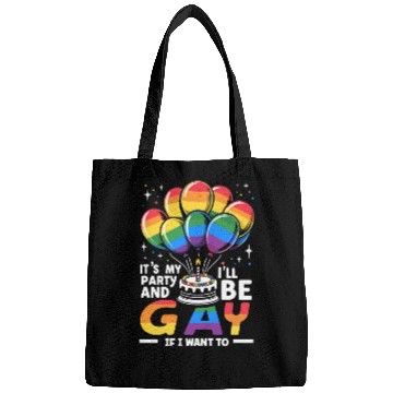 Discover Birthgay Gay Pride Flag Pride Month Equal Rights Bags