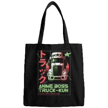 Discover Anime Boss Truck-Kun Isekai Manga Otaku Funny ja Bags