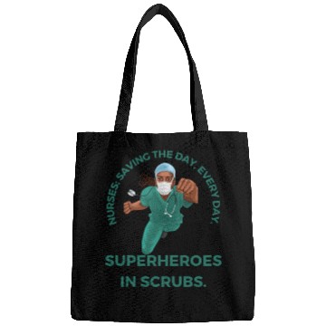 Discover Superheroes in scrubs Bags