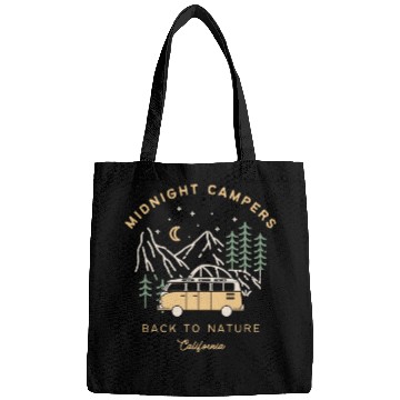 Discover Midnight Campers Back to nature California Bags