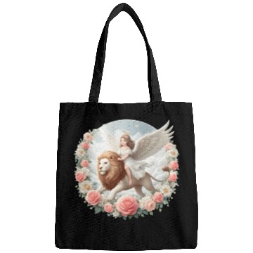 Discover Angel on a lion Bags