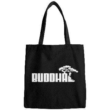 Discover Buddha Sport Logo White Bags