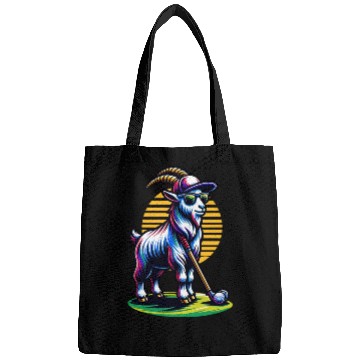 Discover Goat Golfer Golf Course Dog Owner Bags