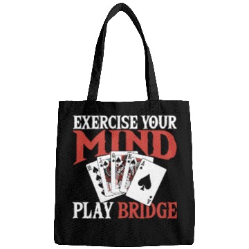 Discover Exercise Your Mind Play Bridge Bags
