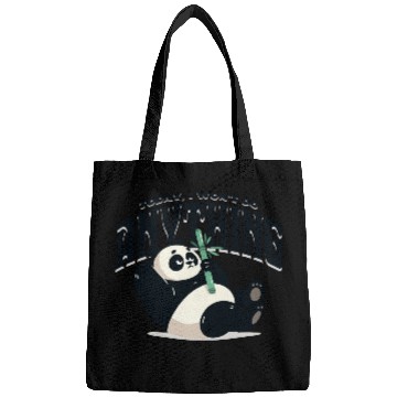 Discover Panda. Today, I won't do anything Bags