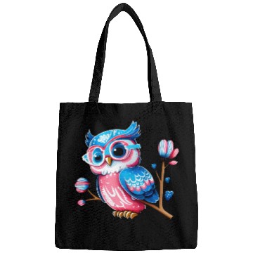 Discover Red White and Blue Owl Bags