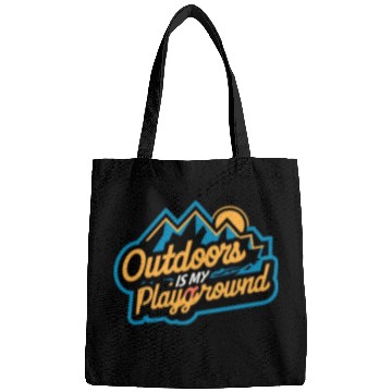 Discover Outdoor is my Playground Bags