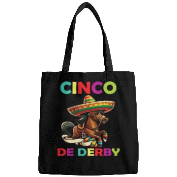 Discover Cinco De Derby, Funny Horse Racing,Bags